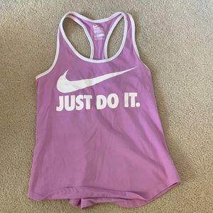 Purple Nike Tank Top